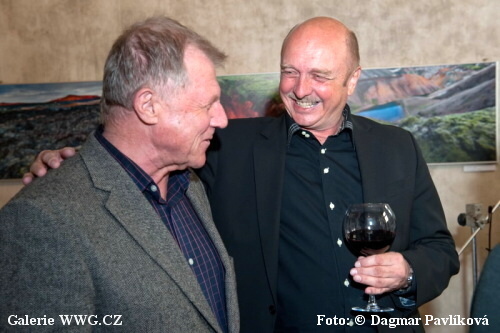Zahájení výstavy - Stanislav Pokorný - K zemi blíž - foto: © Dagmar Pavlíková Zahájení výstavy - Stanislav Pokorný - K zemi blíž - foto: © Dagmar Pavlíková